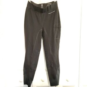 Noble Outfitters silicone full seat riding balance tights